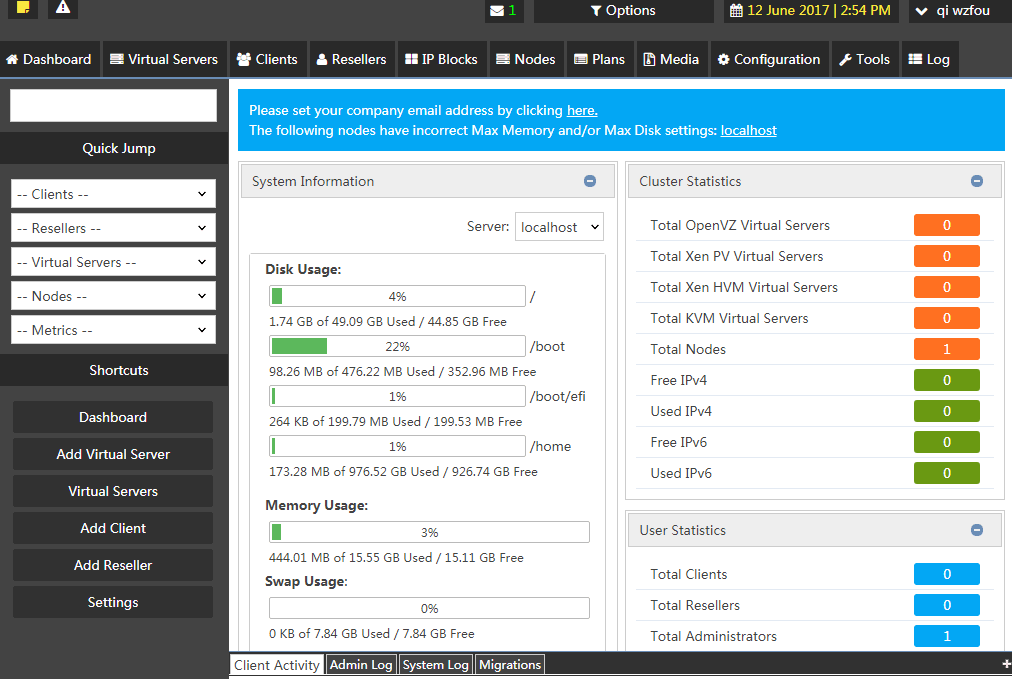 Solusvm代理商面板汉化文件下载